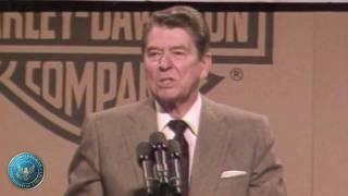 President Reagan's Remarks to Harley-Davidson Company Employees in York, Pennsylvania - 5/6/87