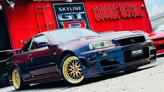 DEFEND GRAPHICS！SKYLINE GT-R Vspec midnight purpleⅢ