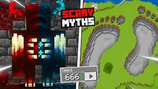 Testing Top 7 Scariest Minecraft Mysteries That Are Actually Real!! 