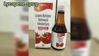 Lycopene multivitamin and multimineral syrup uses in hindi ||#Lycopene_syrup #viralvideo