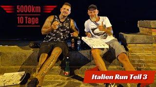 Italien Run 5000km / 10 Tage Teil 3 ️‼️