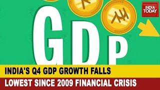 India's Q4 GDP Growth Plummets To 3.1%, Lowest Since 2009 Financial Crisis