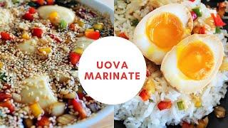 UOVA MARINATE - per servire con riso bianco, ramen, udon