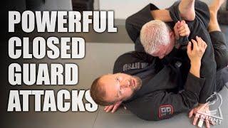 Powerful Attack Strategies from Closed Guard for BJJ