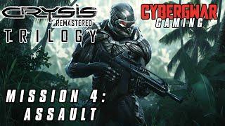 Crysis Remastered Mission 4 - ASSAULT | CybergWar Gaming 4K