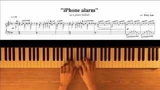 tony ann - iPhone alarm as a piano ballad