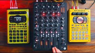 SP-404 MK2 + Model 1.4 // My Cleverest Hardware FX Routing Combo