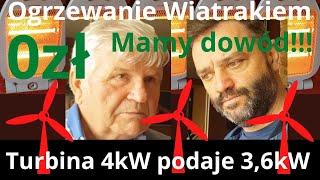 Energia off grid: wiatrak 4kW do ogrzewania domu, wygrały z fotowoltaiką i węglem, dlaczego?