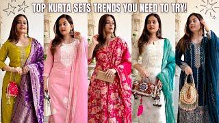 Kurta SETS That Will DOMINATE Party Wear | Libas Party Wear/Festive Ethnic Kurta Haul | Mahima Giri