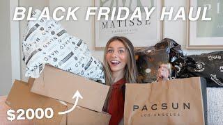 HUGE BLACK FRIDAY HAUL 2024 + try on!