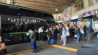 MOVIMENTO DE ÔNIBUS NA RODOVIÁRIA DE PORTO ALEGRE