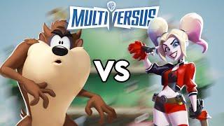 Taz VS Harley - MultiVersus 2024 Pre Release Gameplay