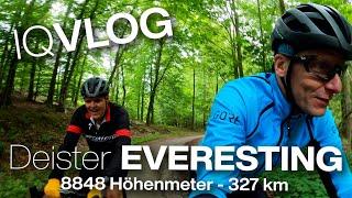 Everesting im Deister: 36x von Barsinghausen zum Fernmeldeturm. 8848 Höhenmeter, 327 km #iqvlog