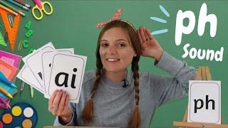 ph Sound | Learn Phonics | ph words | Learn to Read | British Teacher