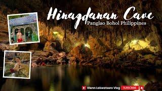 Hinagdanan Cave with a Swimming Pool in Dauis Bohol Philippines 