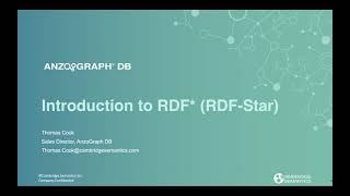 Introduction to RDF*