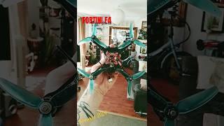 FORTINI F4 #4" fpv race drone #HQProps 4x4 3x3 teal #ROTORRIOT SKITZO FPV FREESTYLE DIVE TAKEOFF