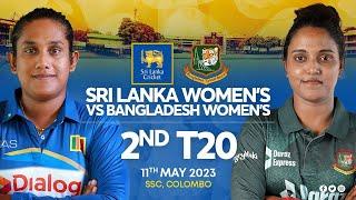  LIVE | 2nd T20I - Bangladesh Women’s Tour of Sri Lanka 2023