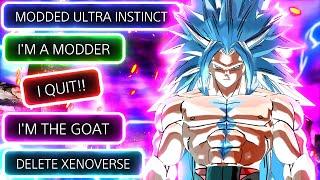 He Has Modded Ultra Instinct. So I Used The New God of Destruction Ultra Instinct. He Then Rage Quit