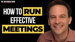 How to Run Effective Meetings | Matt Mochary | The Tim Ferriss Show podcast