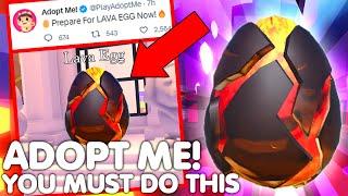 *HURRY* DO THIS TO PREPARE FOR LAVA EGG...(MUST WATCH) ADOPT ME ROBLOX