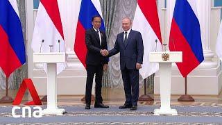 Indonesia’s Joko Widodo meets Vladimir Putin in Moscow