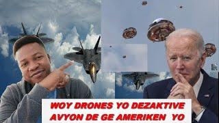 ETAZINI NAN GRO CHO, DRONE YO KOMANSE ATAKE BAZ MILITE YO