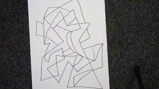 Self help Bebbington Mountain hack/meditation.P1 360,Entitled: Surrealist automatism.