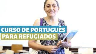 Curso de português para refugiados