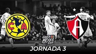 Resumen y Goles | América vs Atlas | Liga BBVA MX - Grita México C22 | Jornada 3