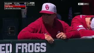 Oklahoma vs #12 TCU | Game 3 | Full College Baseball 03/17/2024