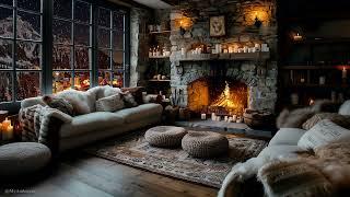  Winter Fireplace ASMR for Peaceful Sleep and Relaxing - My Ambience