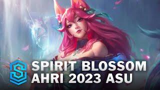 Spirit Blossom Ahri Skin Spotlight - League of Legends
