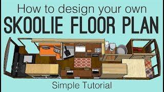 School Bus Conversion Floor Plan: Simple Tutorial to Design Your Own Skoolie!