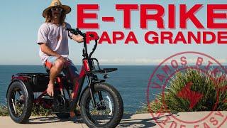 Papa Grande Pro: Best 3-Wheel Electric Trikes in Australia, Fat Tyre E-Trike Review On & Off Road