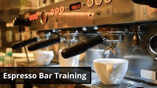 Espresso Bar Training (Learn to Work Efficiently in a Cafe!)