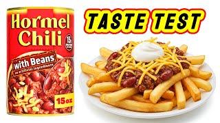 Is Hormel Chili with Beans Actually Good? Taste Test & Review!