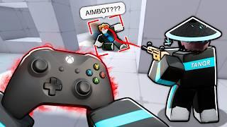 I Tested CONTROLLER in Roblox Rivals and It's CHEATING..