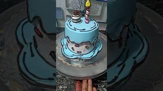 Comic cake | इस cake को बनाकर बहुत खुशी हुई  #shorts #ytshorts #shortsfeed #viral #trending #cake