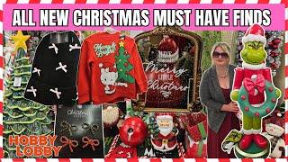 MUST HAVE FINDS AT HOBBY LOBBY FOR CHRISTMAS 2024 | COQUETTE DECOR | HUGE GRINCH & LOTS MORE