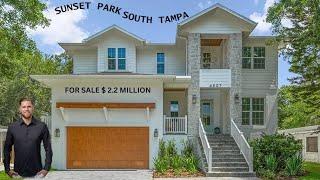 5 Bed | 4Bath | Sunset Park|  South Tampa | New Construction For Sale