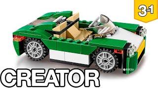 Lego Creator - Green Cruiser - 31056 - Daniels Building