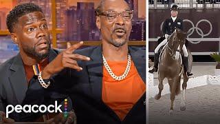 Equestrian or Horse Crip Walking? | Olympic Highlights With Kevin Hart and Snoop Dogg