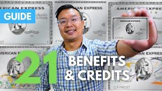 American Express Platinum Benefits Guide: 21 Things To Do Now!