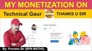 Your Associated Adsense Account Was Closed Solution | My Monetization ON ! Technical Gaur Thanku Sir