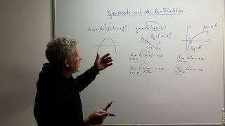 Logarithmus Definitionsmenge  und Grenzwert / Grenzwertrechnung mit der Funktion ln (x)