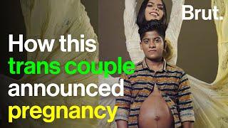 How this trans couple announced their pregnancy