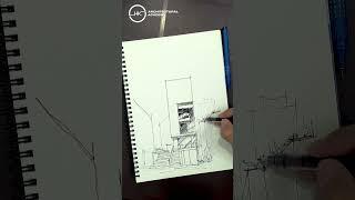 sketch tutorial l رسم معماري