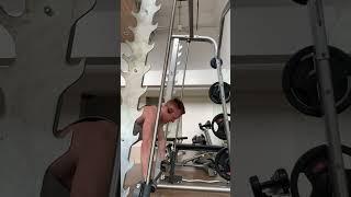 30 horizontal bar push-ups in a row