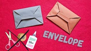 DIY - Easy Origami Envelope tutorial |without glue, scissors/ Paper Craft